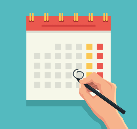 Сроки сдачи отчетности в 2019 году. Календарь бухгалтера, таблица когда сдавать декларации УСН